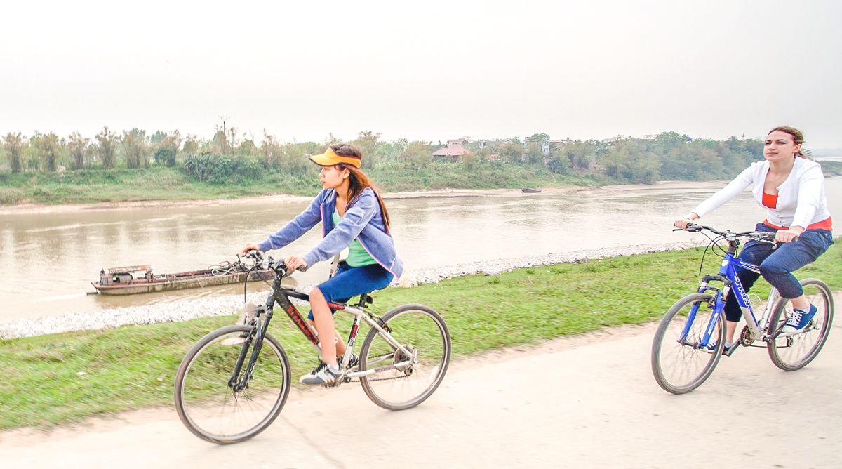 Hanoi Bike Trip Van Phuc Chuong Uoc Le Village 1 Day